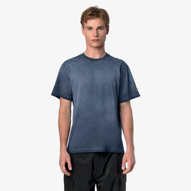 k-way-leo-lf-t-shirt-homme-blue-insignia image 1