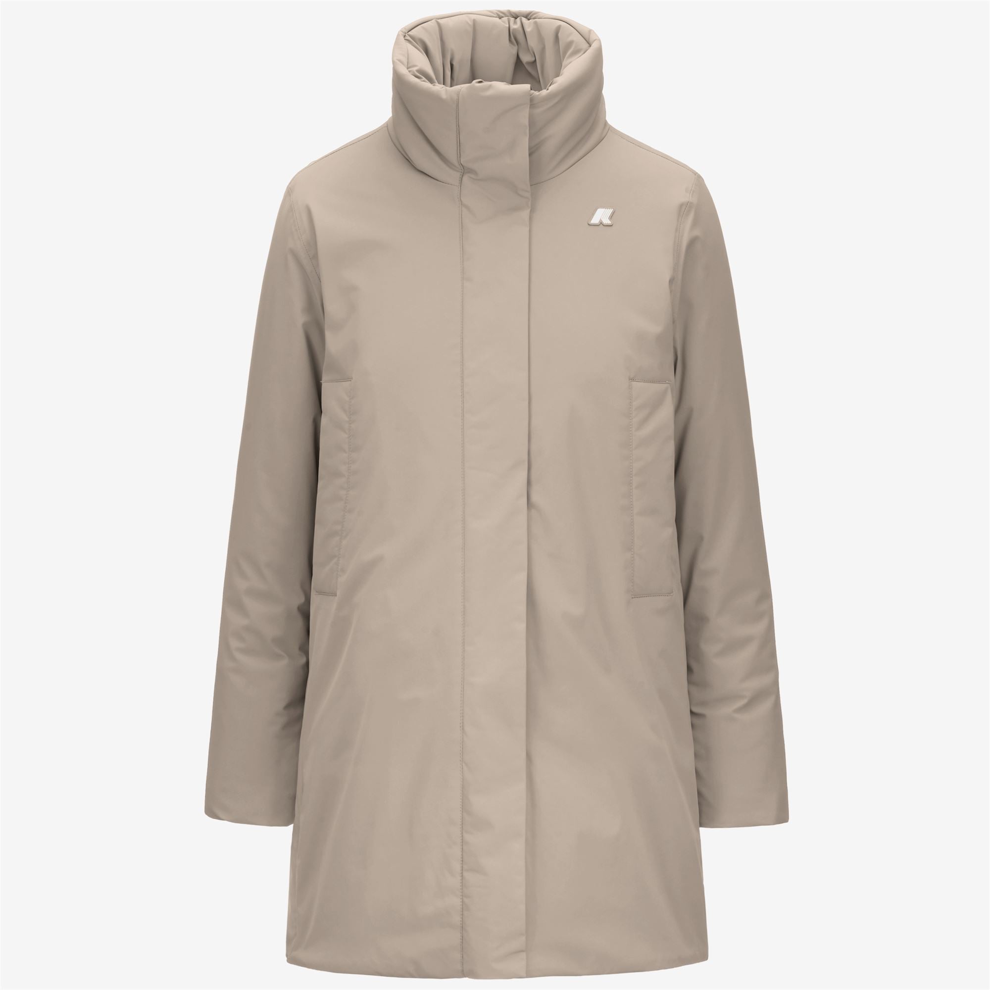 k-way-marla-st-warm-veste-3-4-femme-beige-cashmere image 5