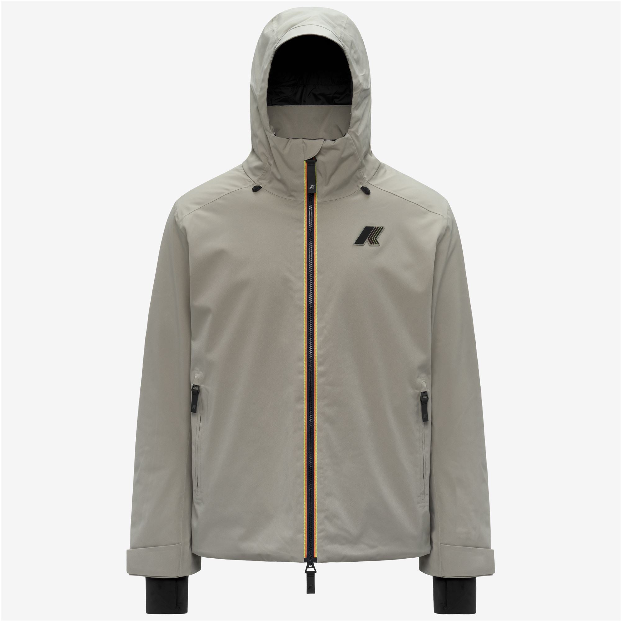 k-way-lesarcs-2l-twill-veste-de-ski-mi-longue-homme-green-oak image 5