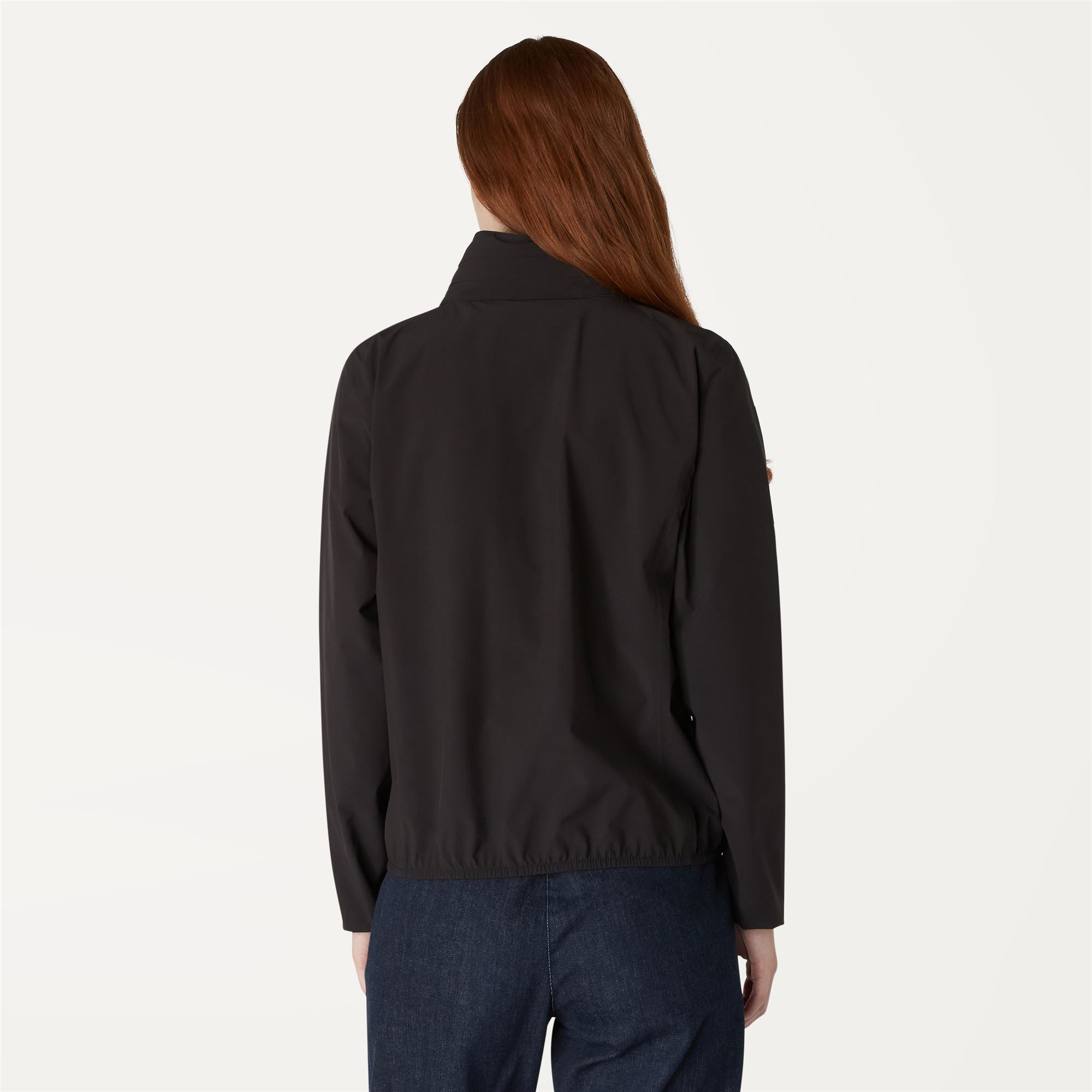 k-way-babette-stretch-dot-veste-courte-femme-black-pure image 3