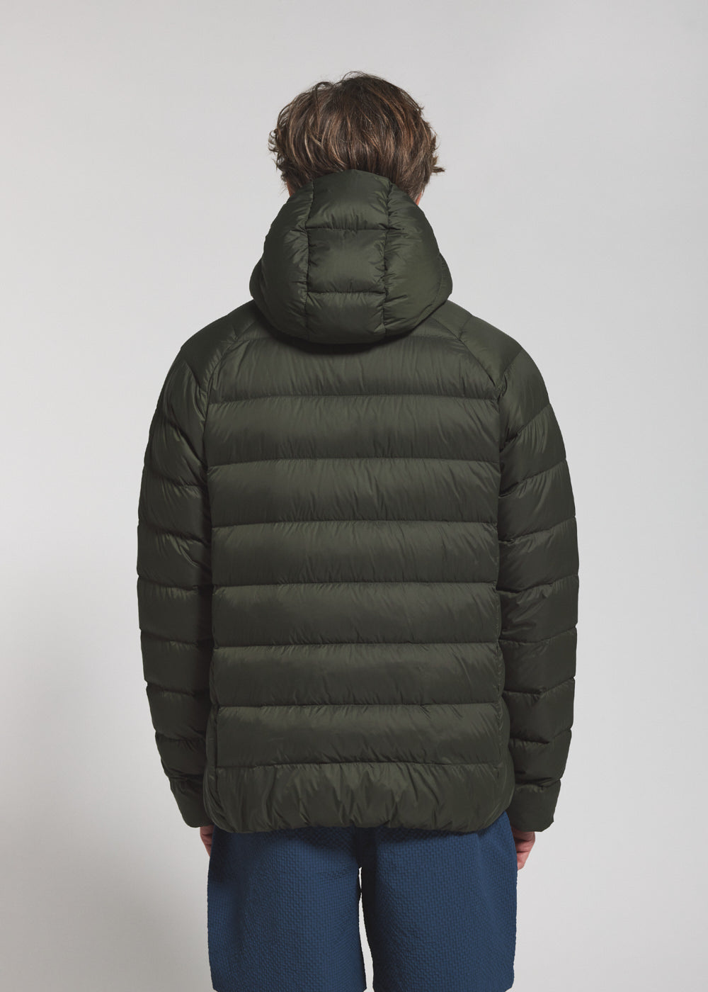 pyrenex-arial-doudoune-fine-capuche-homme-kaki-fonc image 8
