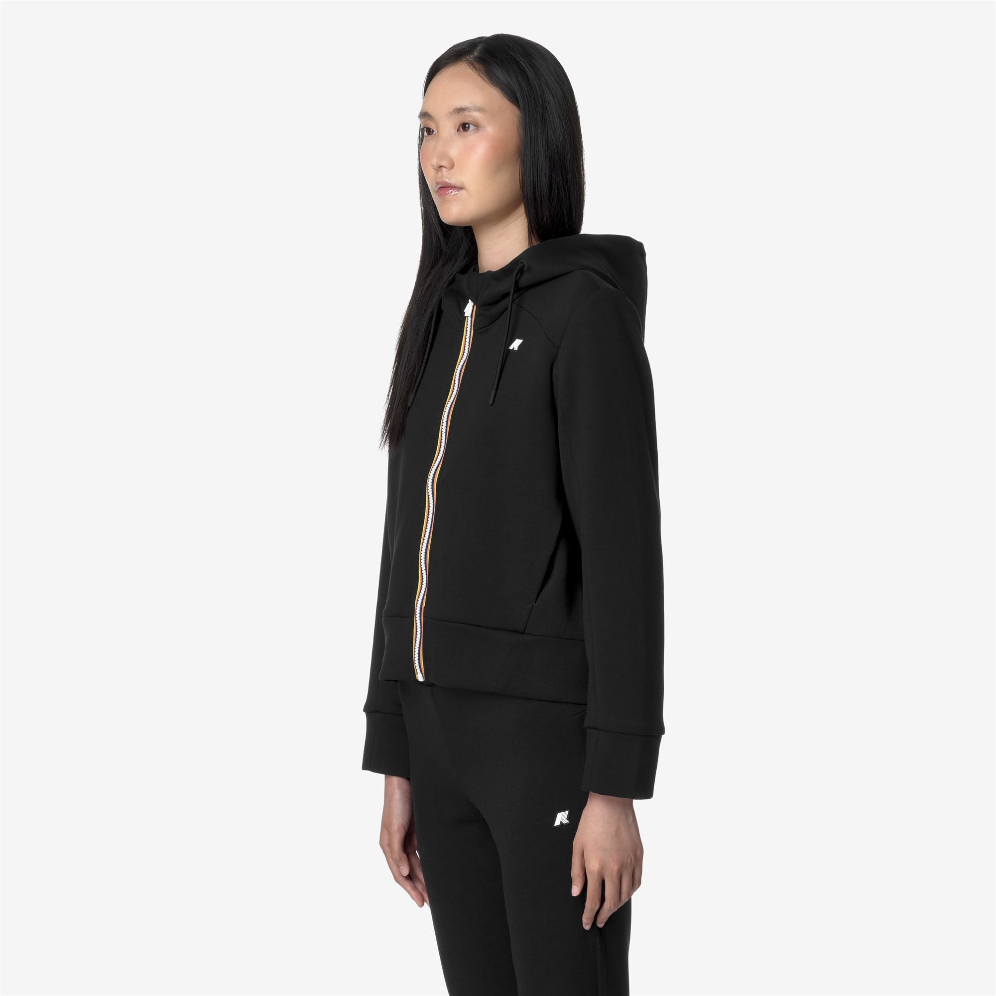 k-way-divine-light-spacer-polaire-veste-femme-black-pure image 2