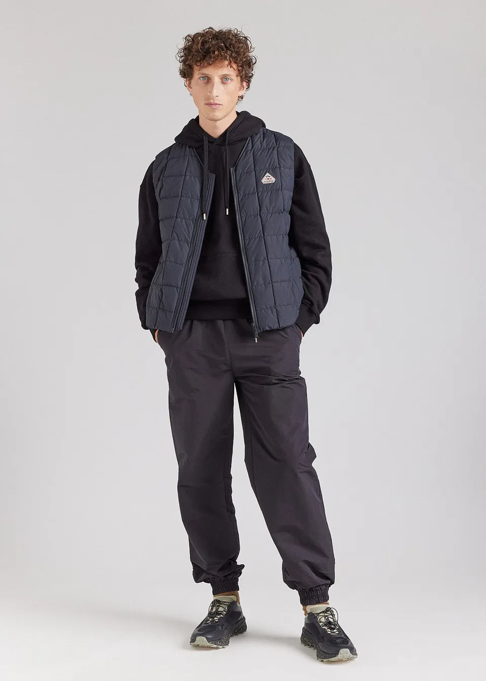 gilet-sans-manches-homme-pyrenex-ruler-black-piqu-crois image 1