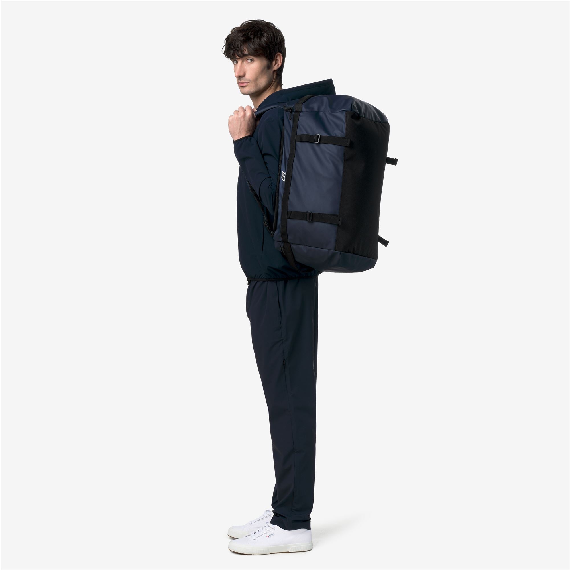 k-way-vercos-travel-sac-polochon-unisexe-blue-depth image 3
