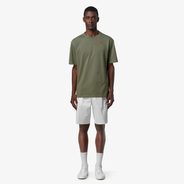 k-way-solo-jersey-wave-t-shirt-homme-green-lichen image 1