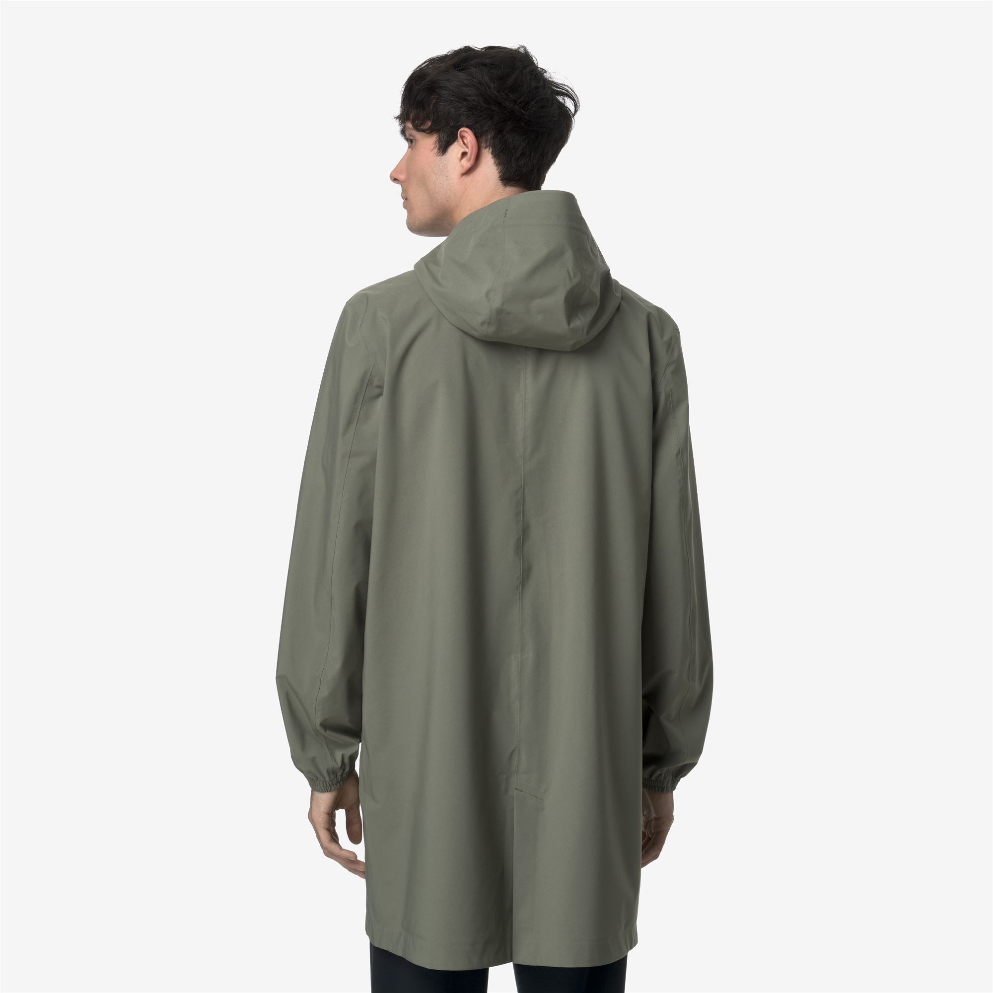 k-way-thomas-stretch-dot-veste-3-4-homme-green-lichen image 3