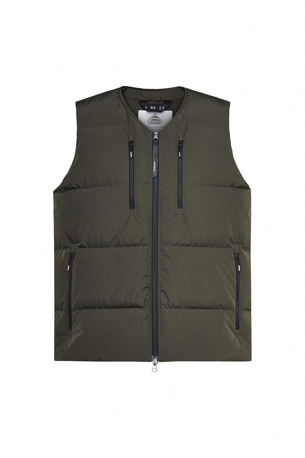 pyrenex-solace-doudoune-sans-manches-homme-kaki image 5