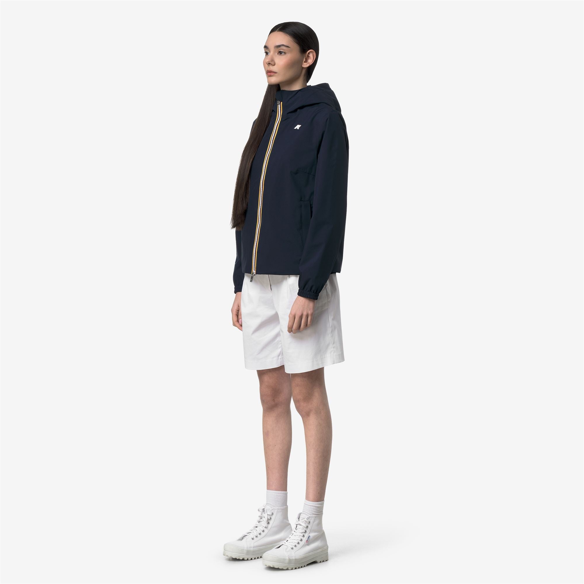 k-way-lil-2-0-stretch-poly-jersey-veste-femme-blue-depth image 2