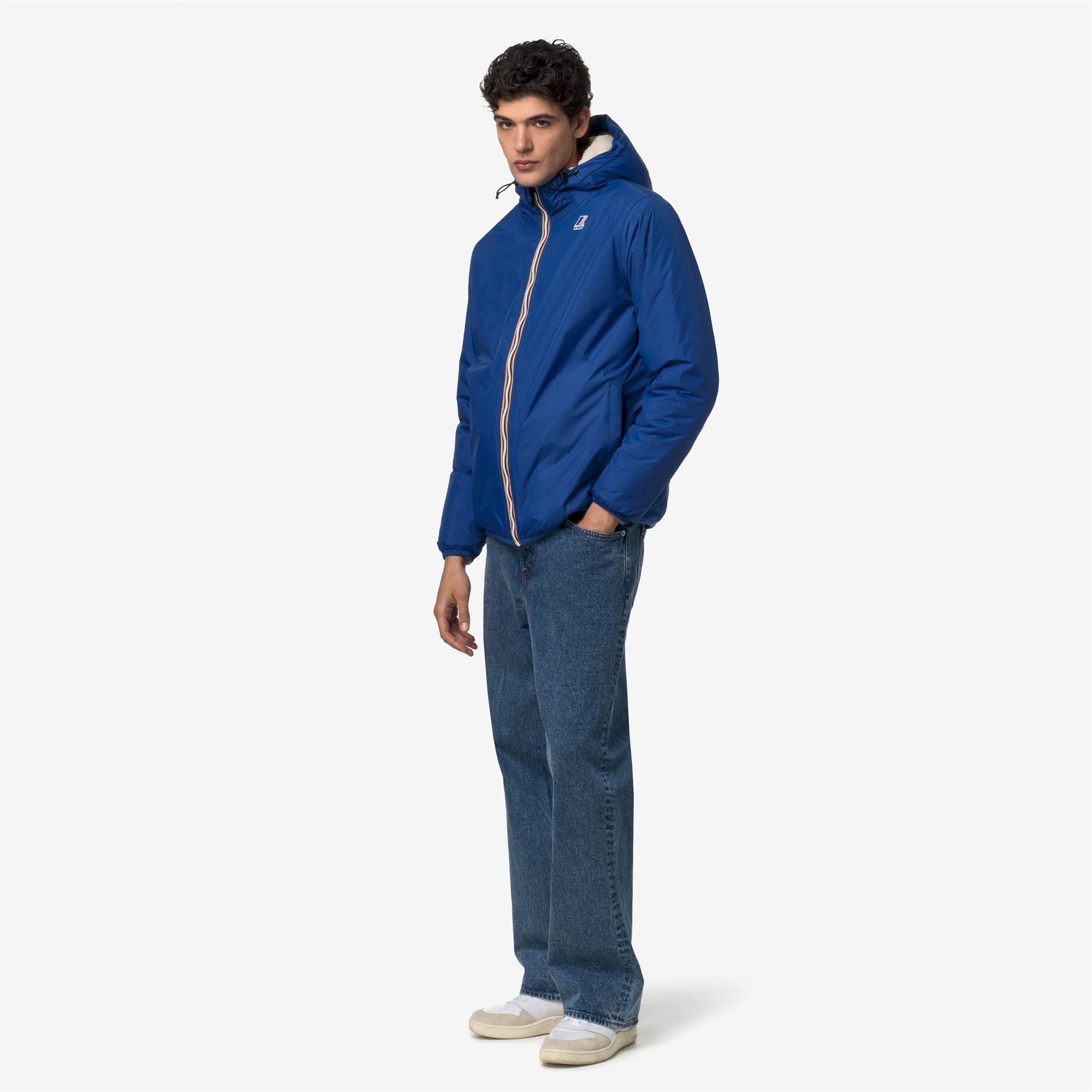 k-way-le-vrai-4-0-claude-orsetto-veste-unisexe-blue-royal-marine image 4