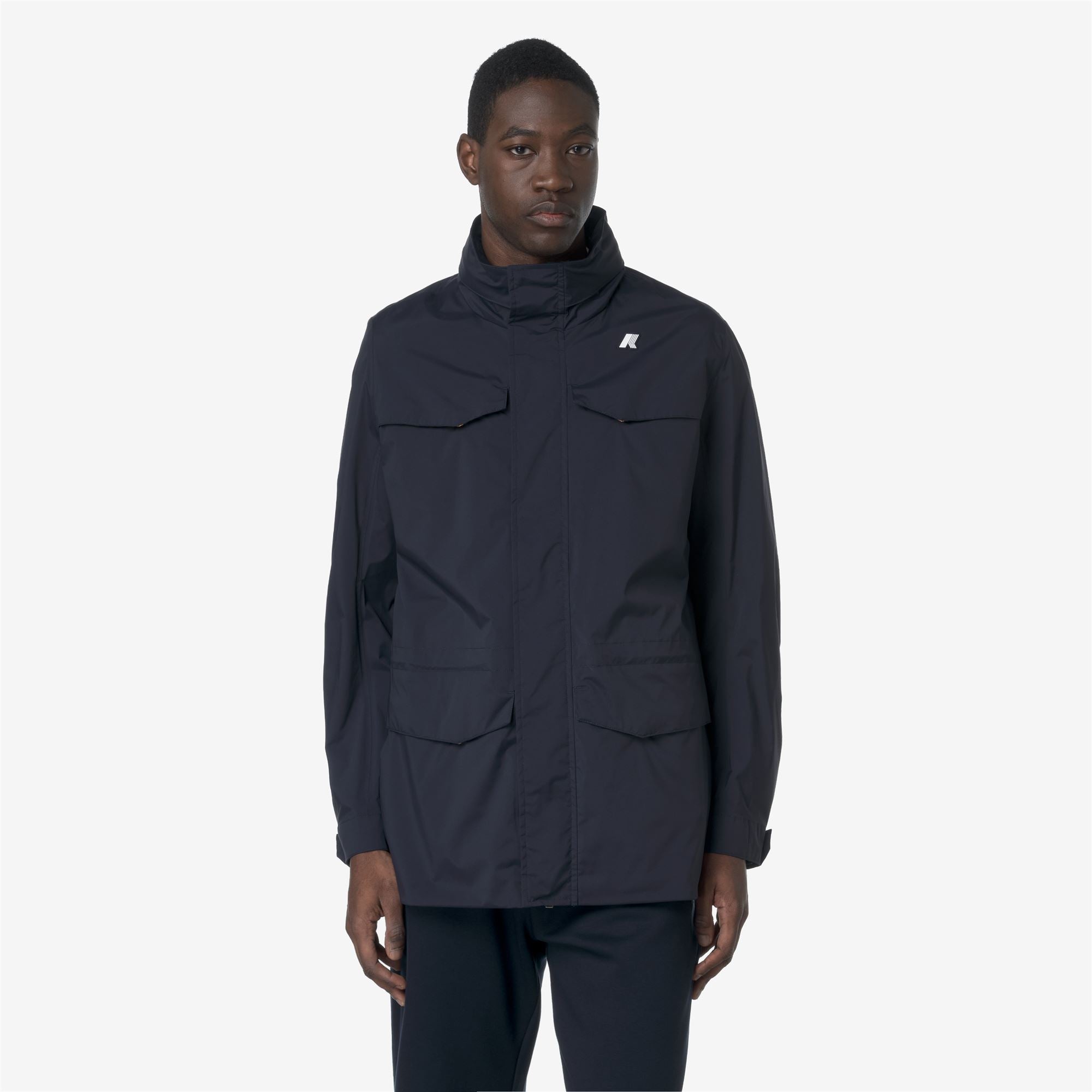 k-way-manuel-stretch-nylon-jersey-veste-milieu-homme-blue-depth image 1