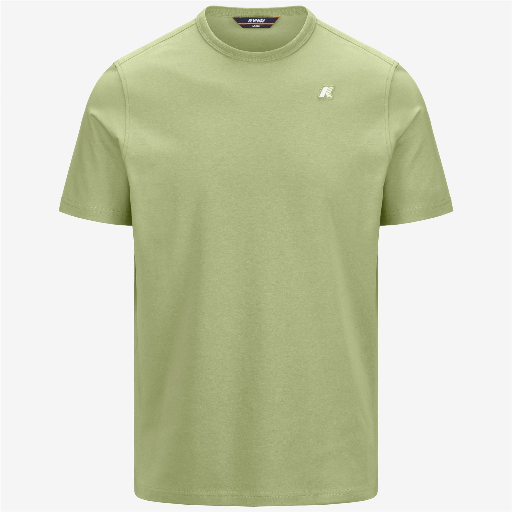 k-way-adame-light-stretch-jersey-t-shirt-homme-green-dk-lime image 5