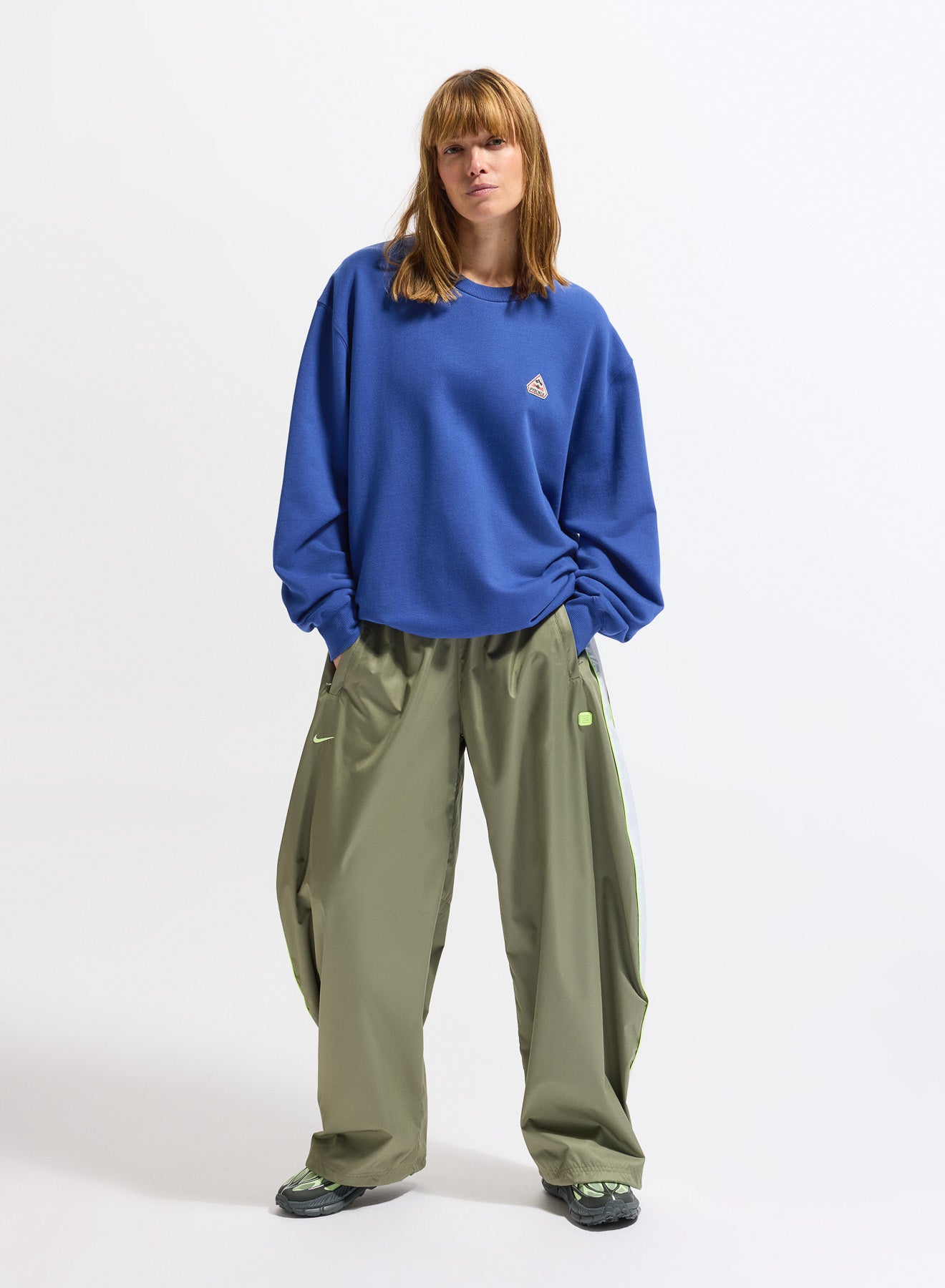 pyrenex-phase-sweat-col-rond-unisexe-coton-bio-bleu-lectrique image 4