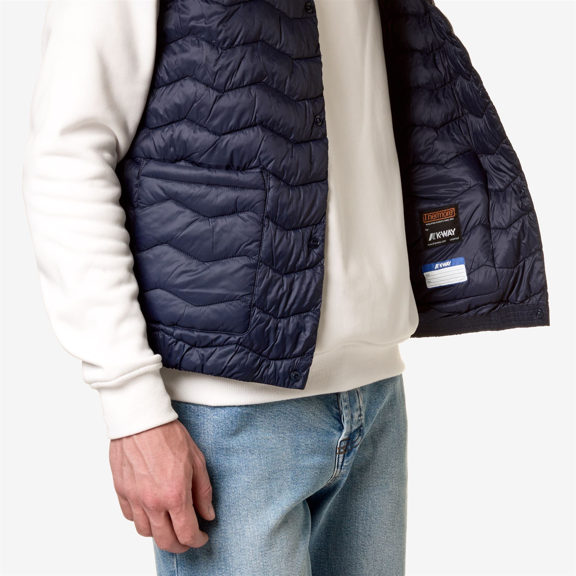 k-way-valty-quilted-warm-gilet-homme-blue-depth image 4