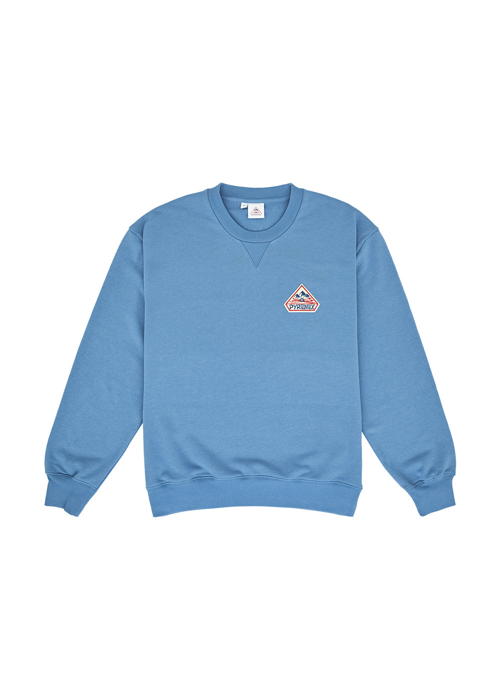 pyrenex-phase-sweat-unisexe-col-rond-coronet-blue-coton-bio image 8