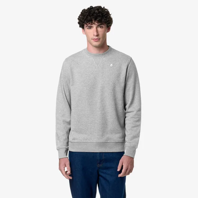 k-way-baptiste-pull-polaire-homme-grey-mel image 1