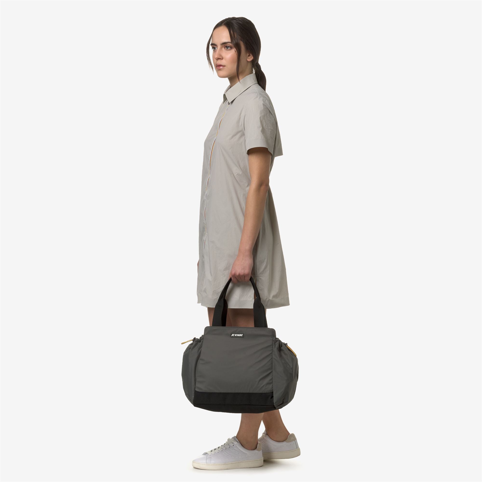 k-way-aisy-sac-fourre-tout-femme-green-blackish image 3