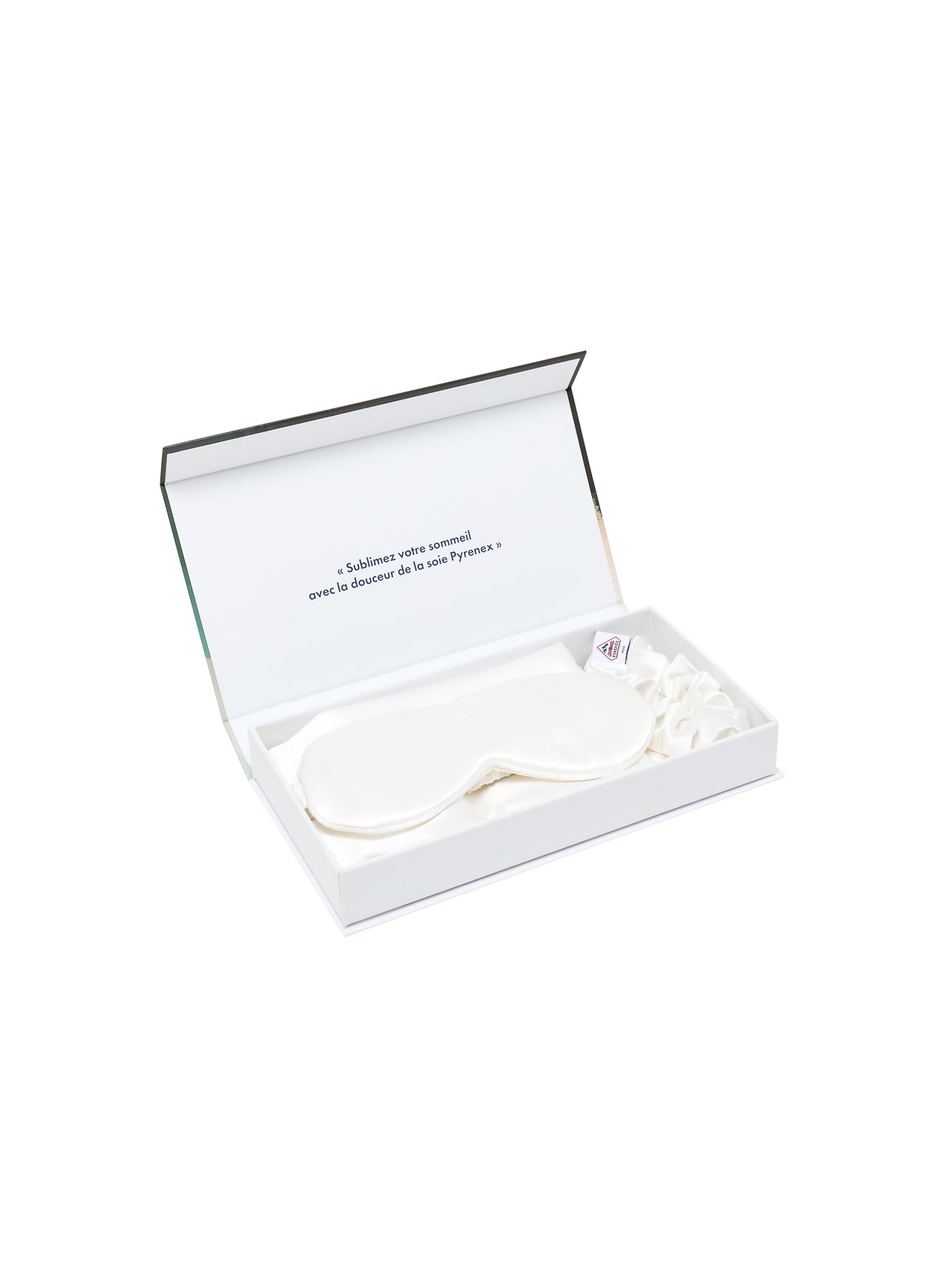 pyrenex-home-coffret-soie-ivoire-taie-masque-chouchou image 3