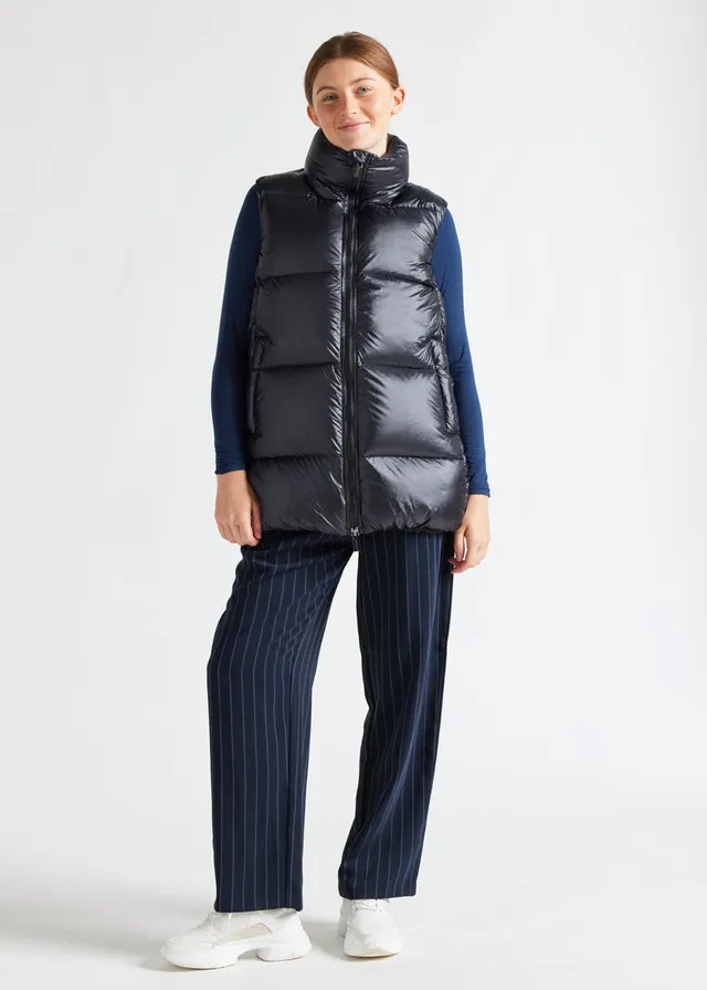 pyrenex-tamara-doudoune-sans-manche-femme-black-mi-longue image 1