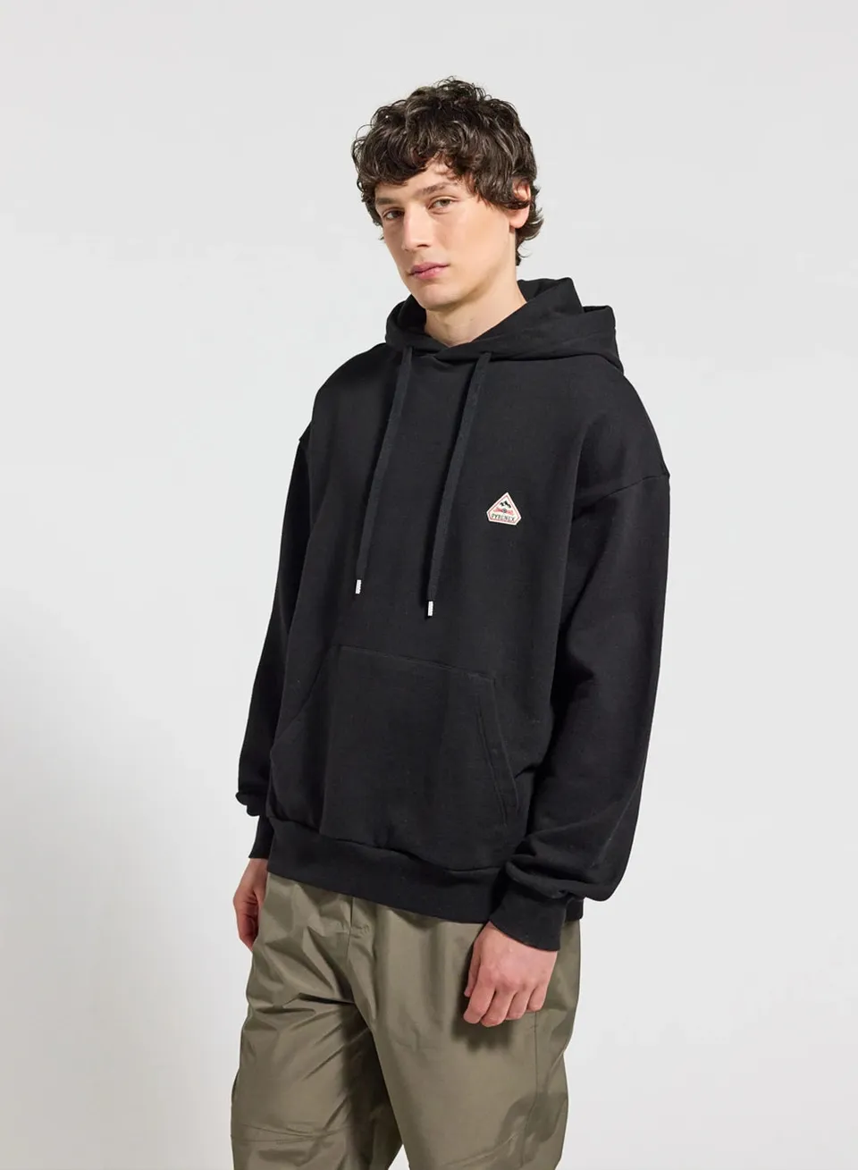 pyrenex-journey-sweat-capuche-coton-bio-noir image 1