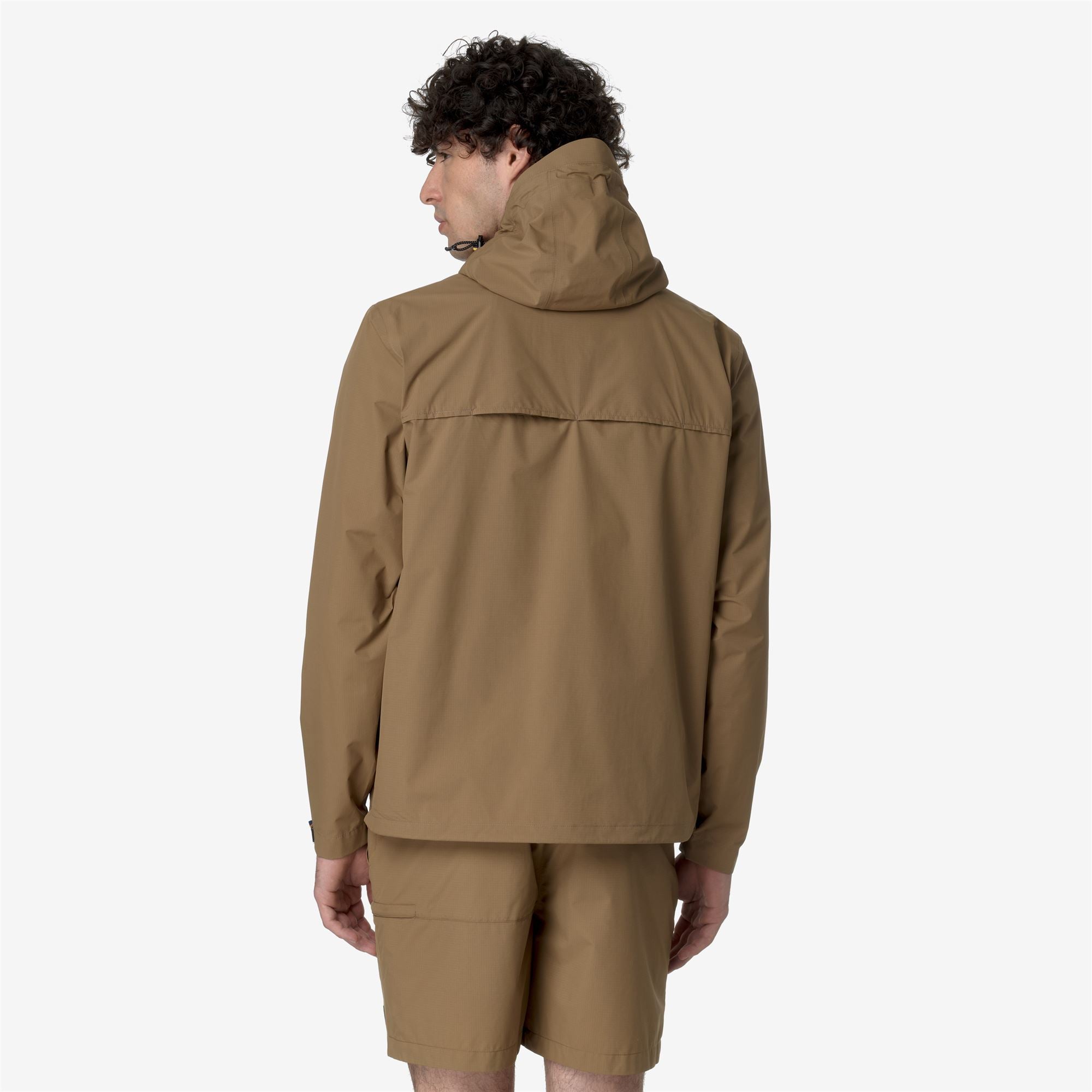 k-way-charmel-coral-gardeners-veste-mi-longue-unisexe-brown-corda image 3