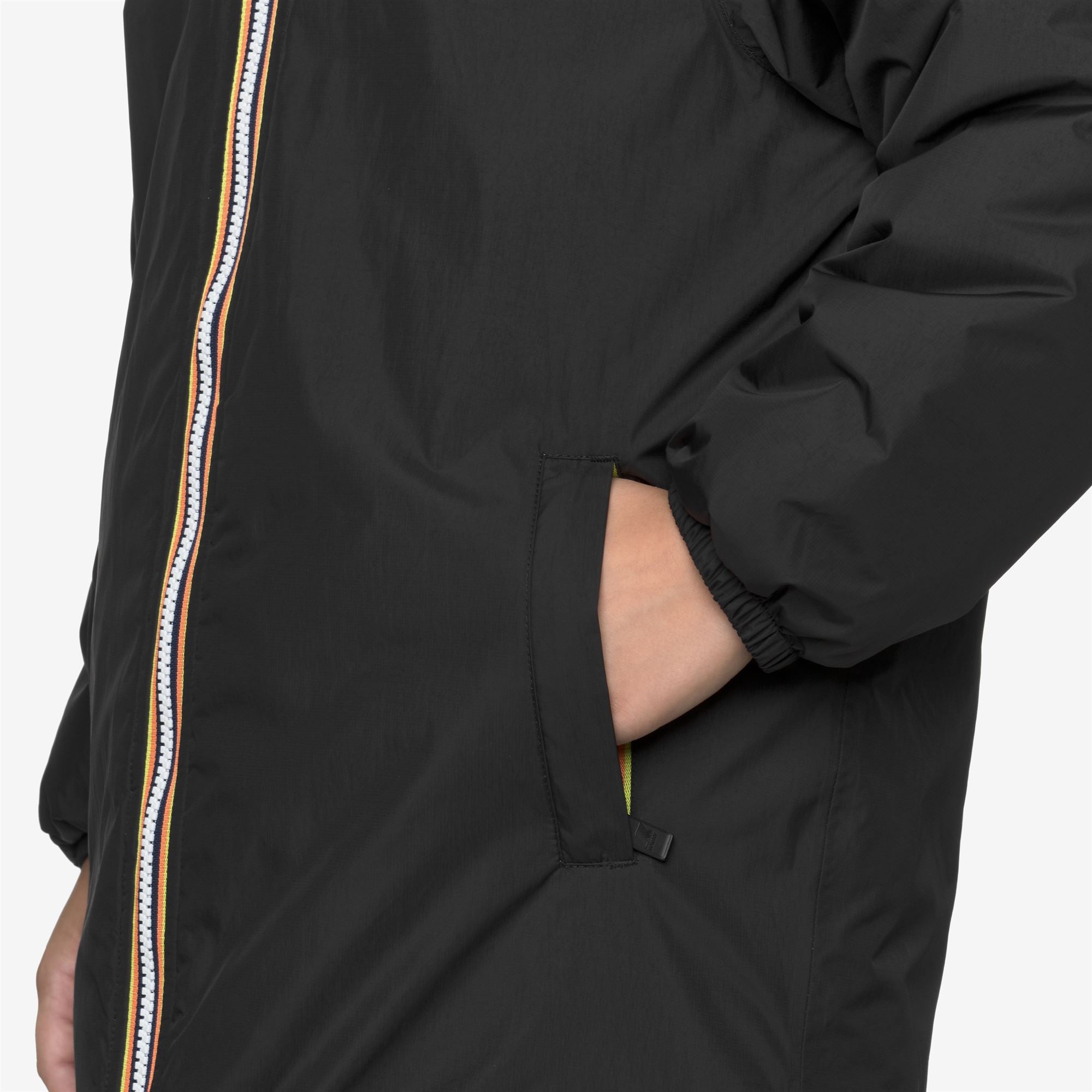 k-way-le-vrai-4-0-eiffel-orsetto-coupe-vent-enfant-black-pure image 4