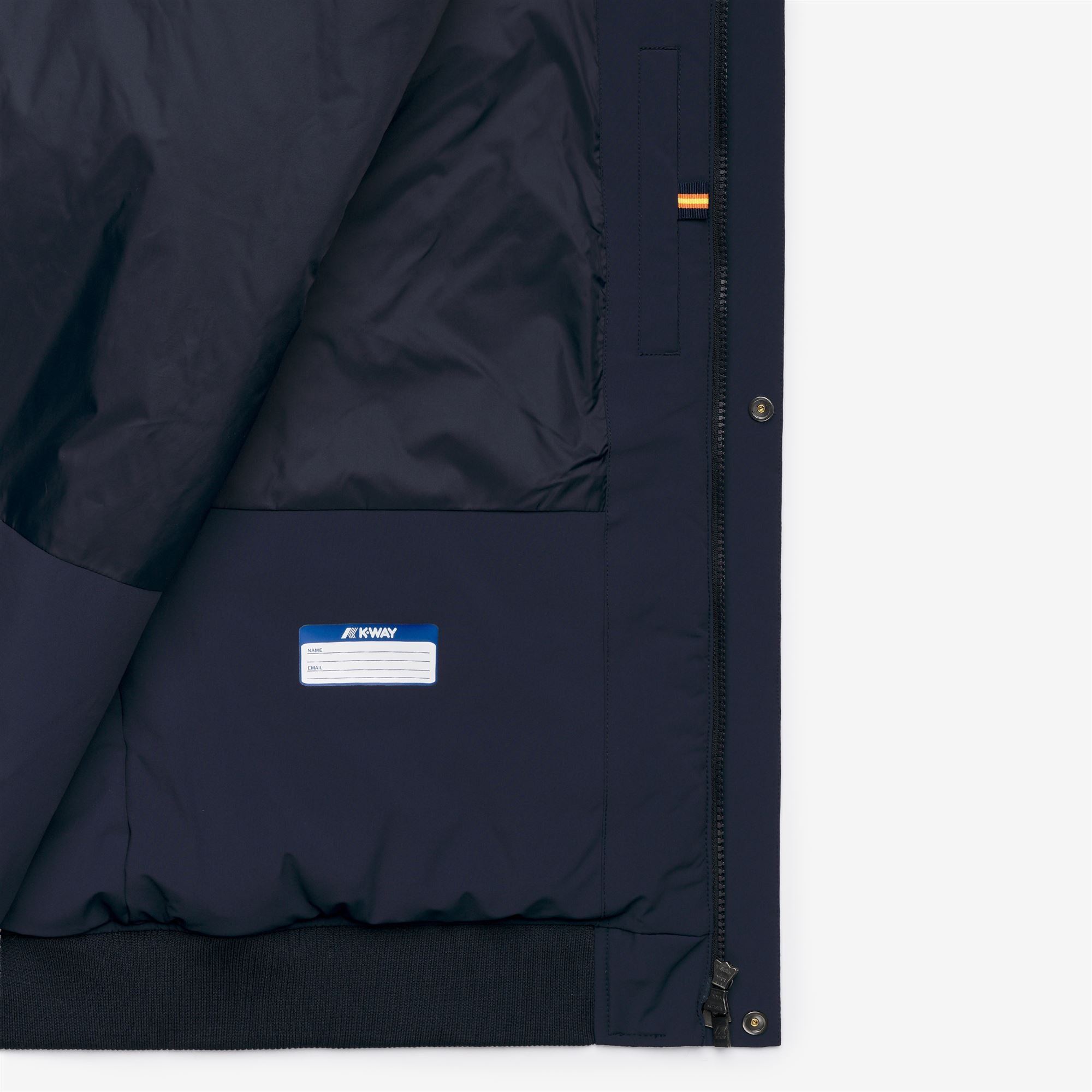 k-way-herve-st-warm-veste-marin-mi-longue-homme-blue-depth-8000mm image 6