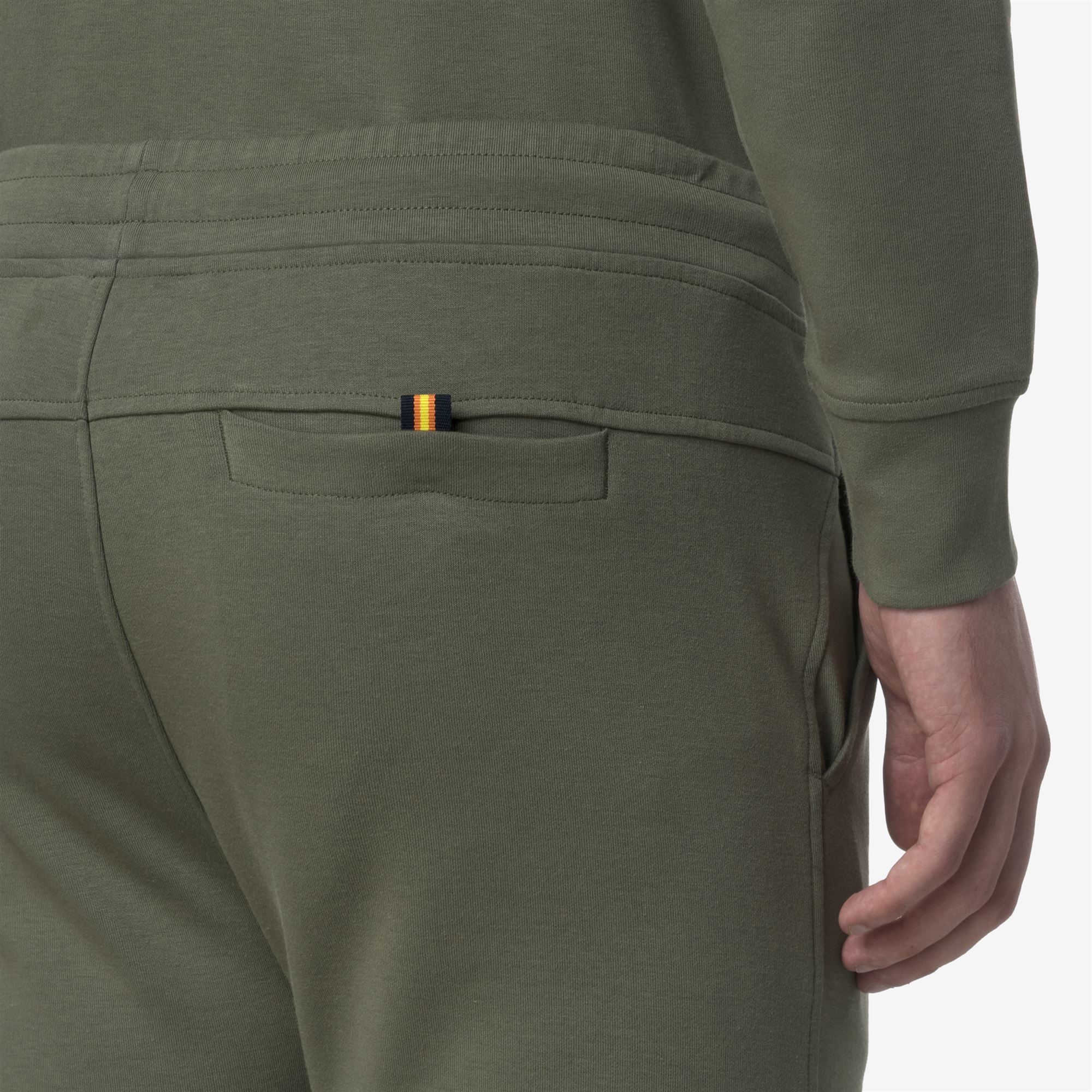 k-way-iton-interlock-pantalon-de-sport-homme-green-lichen image 4