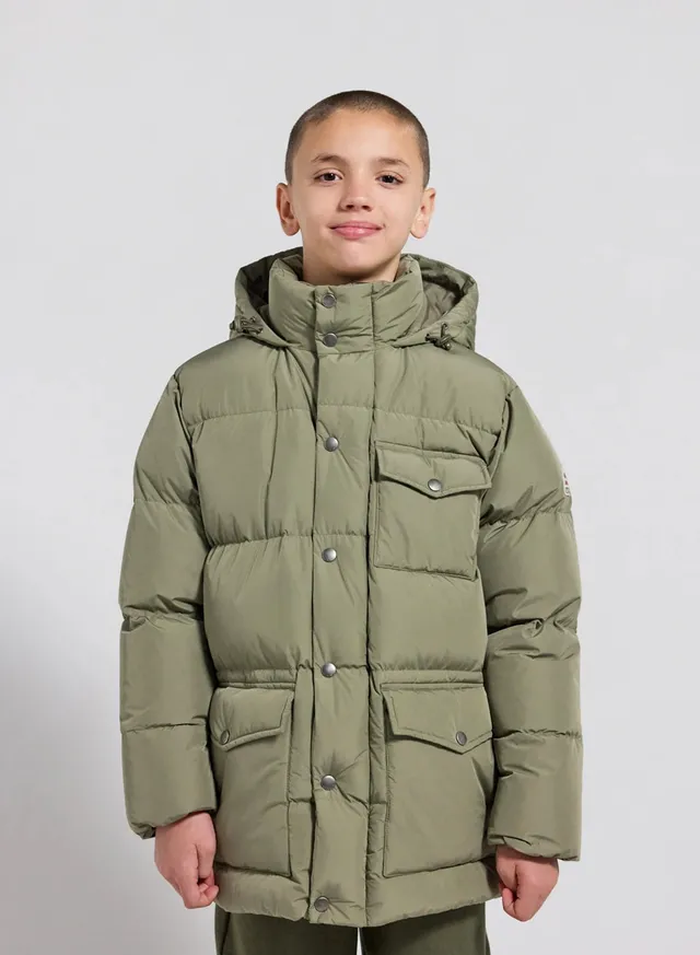 pyrenex-soal-doudoune-hiver-enfant-kaki-clair image 1