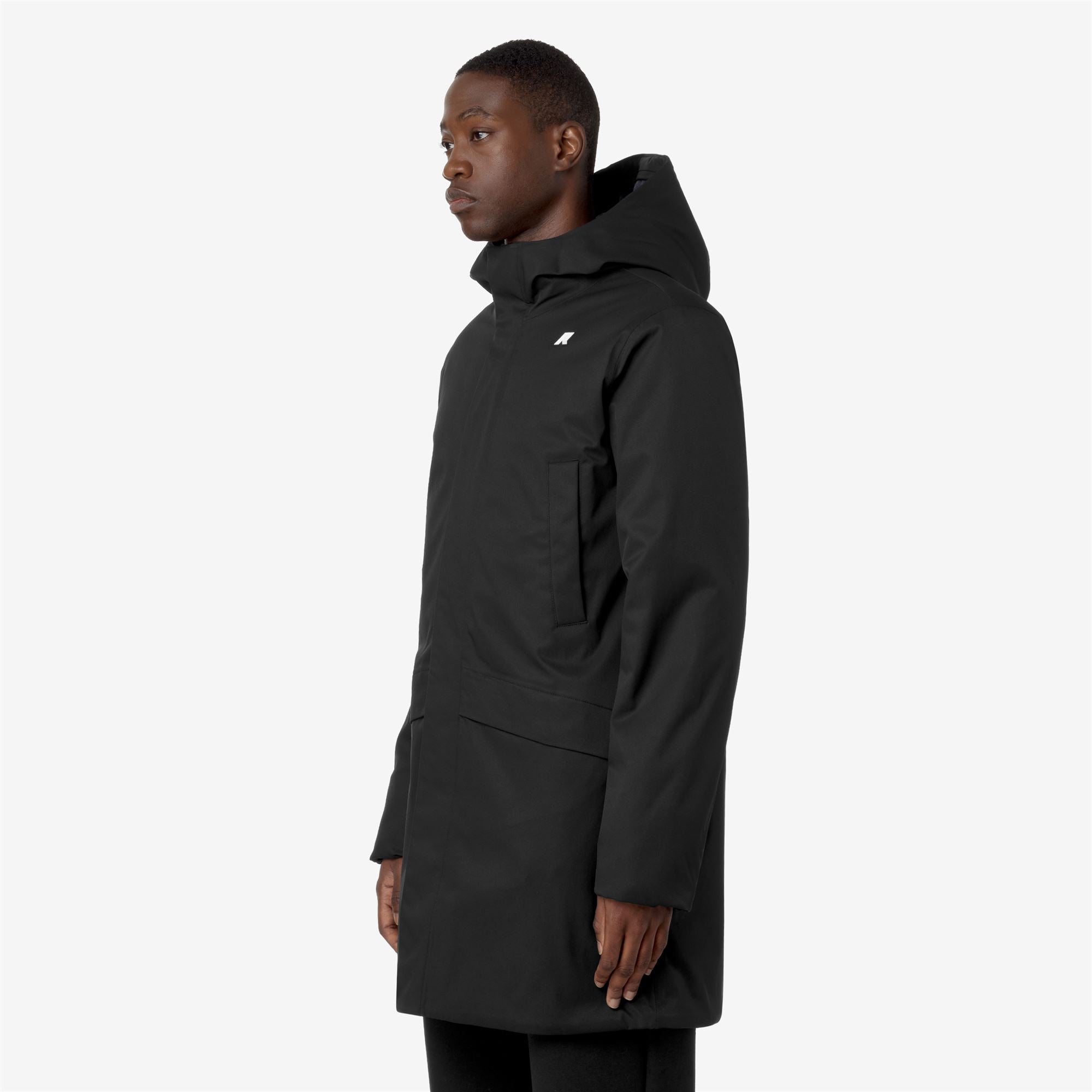 k-way-jarno-twill-marmotta-veste-3-4-homme-black-p-blue-a image 2