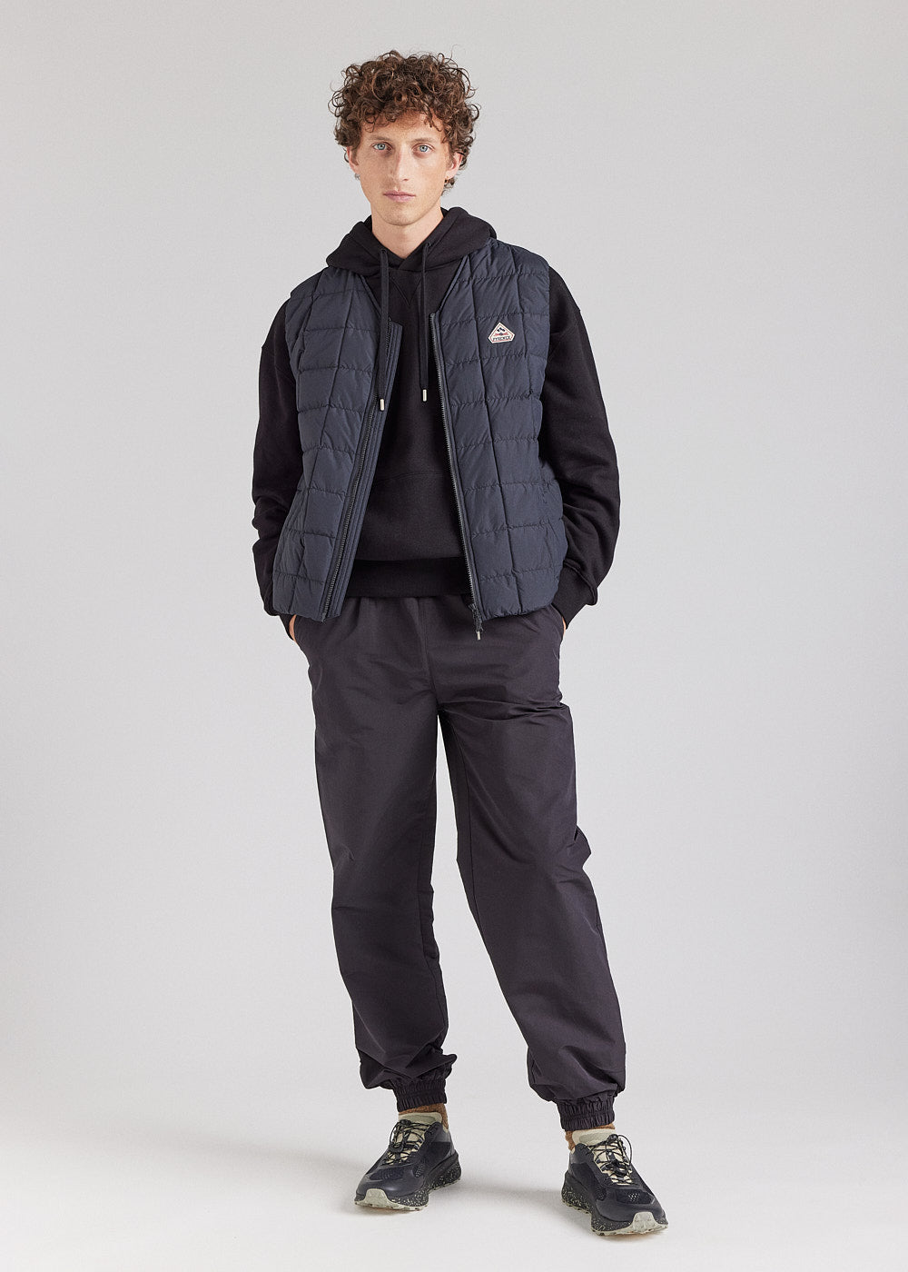 gilet-sans-manches-homme-pyrenex-ruler-black-piqu-crois image 1