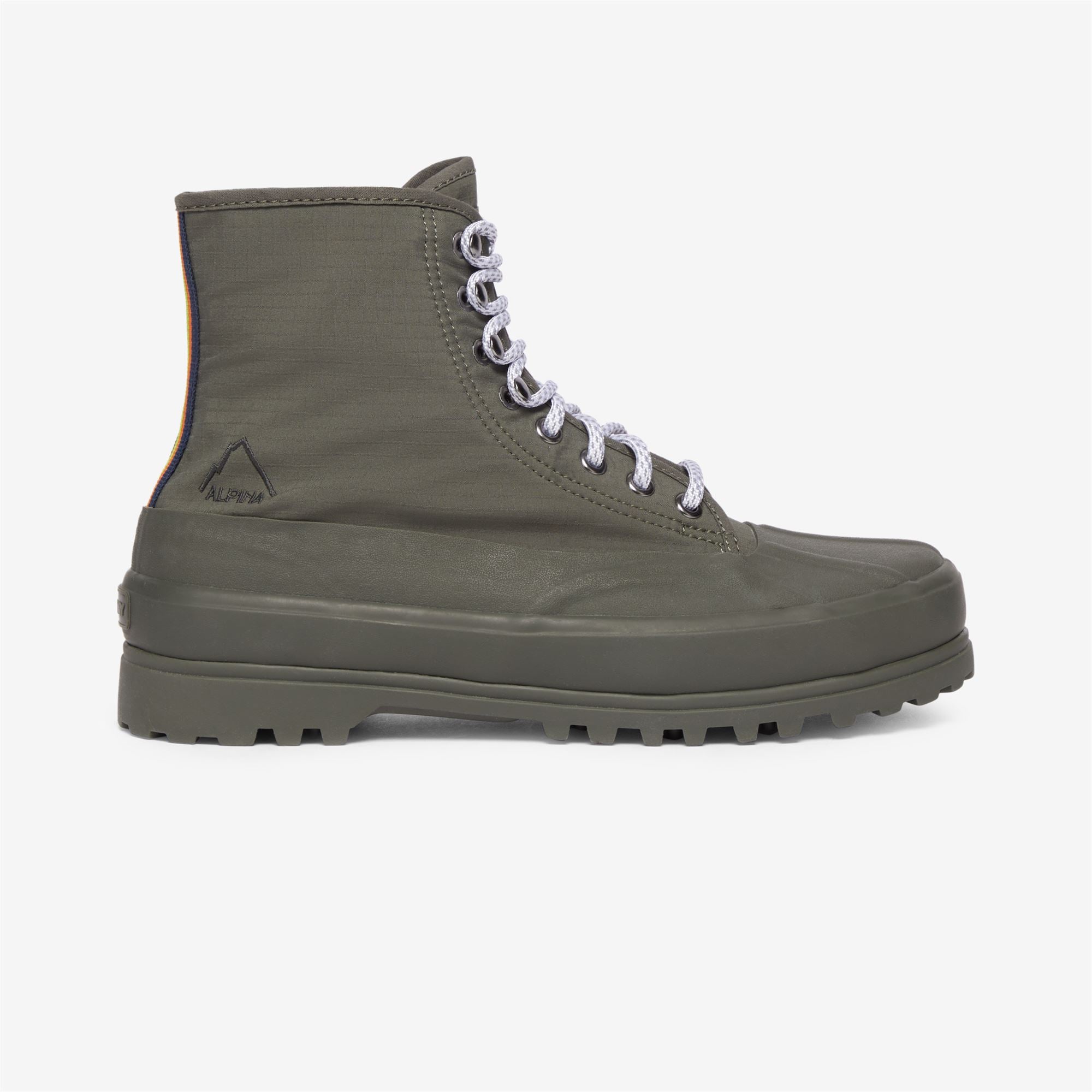 k-way-alpina-bonded-ripstop-jersey-bottines-unisexe-green-blackish image 4