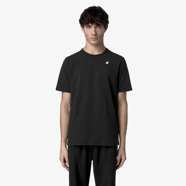 k-way-adame-light-stretch-jersey-t-shirt-homme-black-pure image 1