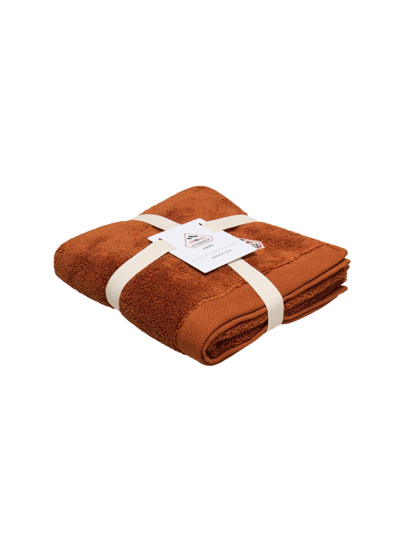 pyrenex-hana-serviette-de-toilette-terracotta image 7