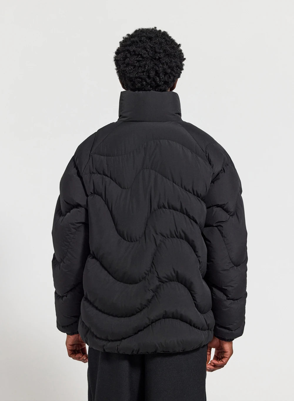 pyrenex-cairns-doudoune-unisexe-enfiler-noire-demi-zip image 7