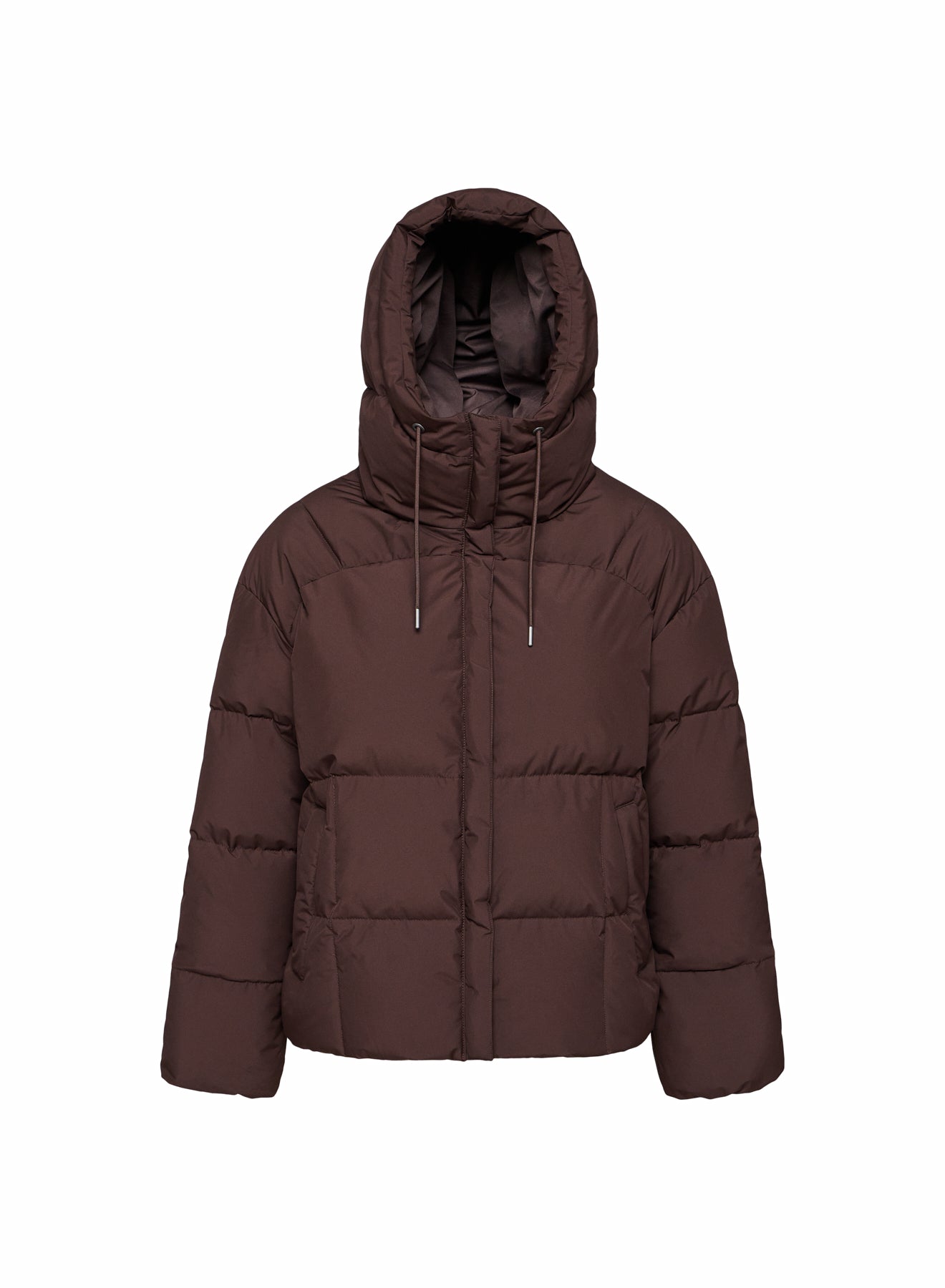 pyrenex-harmonie-doudoune-femme-marron-capuche image 7