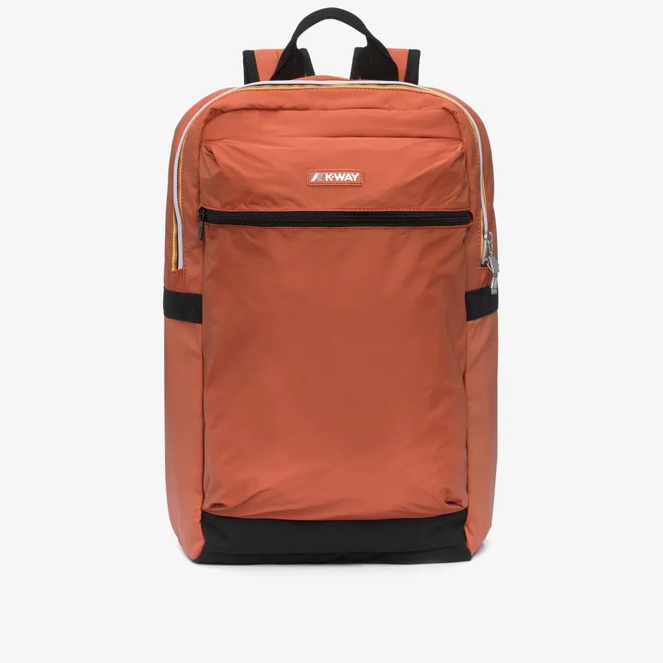 k-way-laon-sac-dos-unisexe-orange-brownish image 1