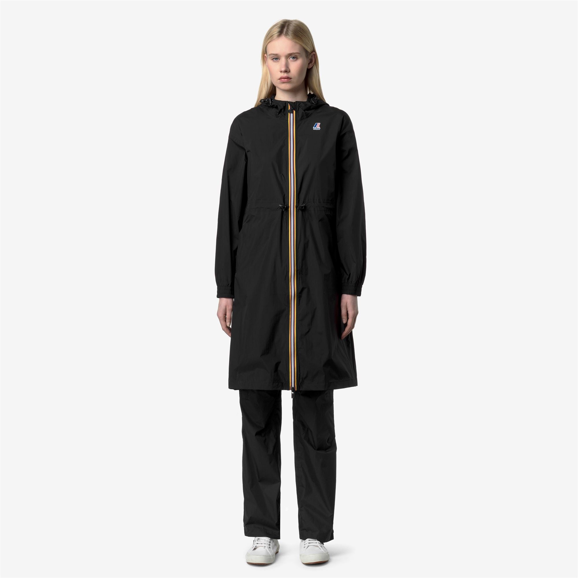 k-way-le-vrai-4-0-delia-veste-3-4-femme-black-pure image 1