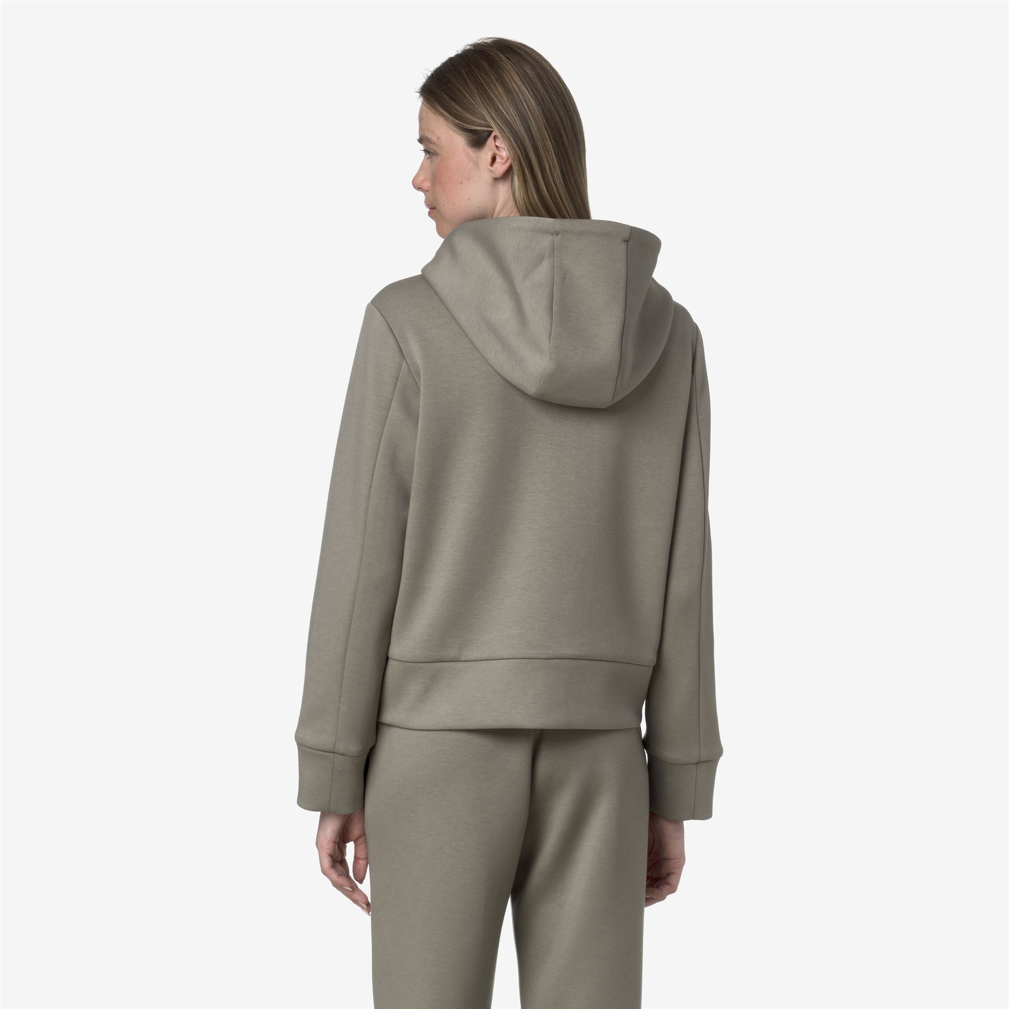 k-way-divine-light-spacer-veste-polaire-femme-green-oak image 3