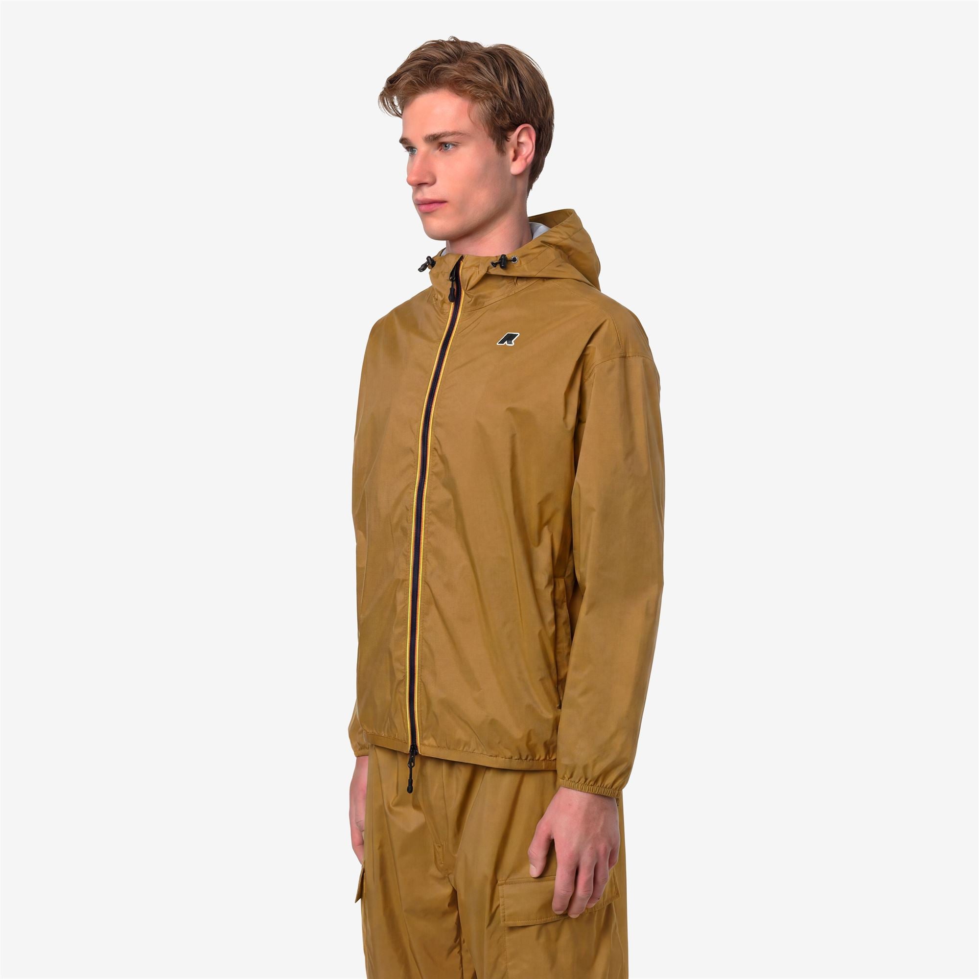 k-way-anglet-lf-veste-mi-longue-unisexe-brown-bistre image 2