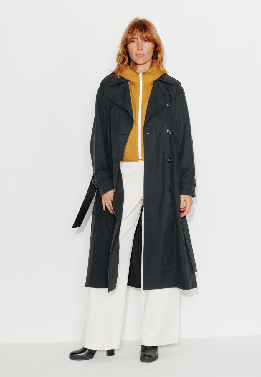 trench-coat-amandier-trench-long-ceintur-noir image 8