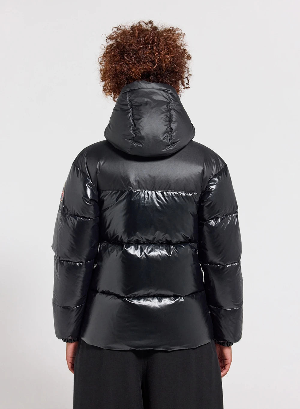 pyrenex-doudoune-brillante-femme-lively-noire image 4