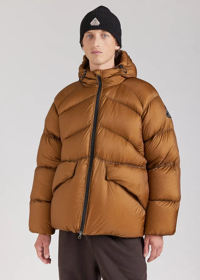 pyrenex-stellar-doudoune-technique-homme-bronze-capuche image 1