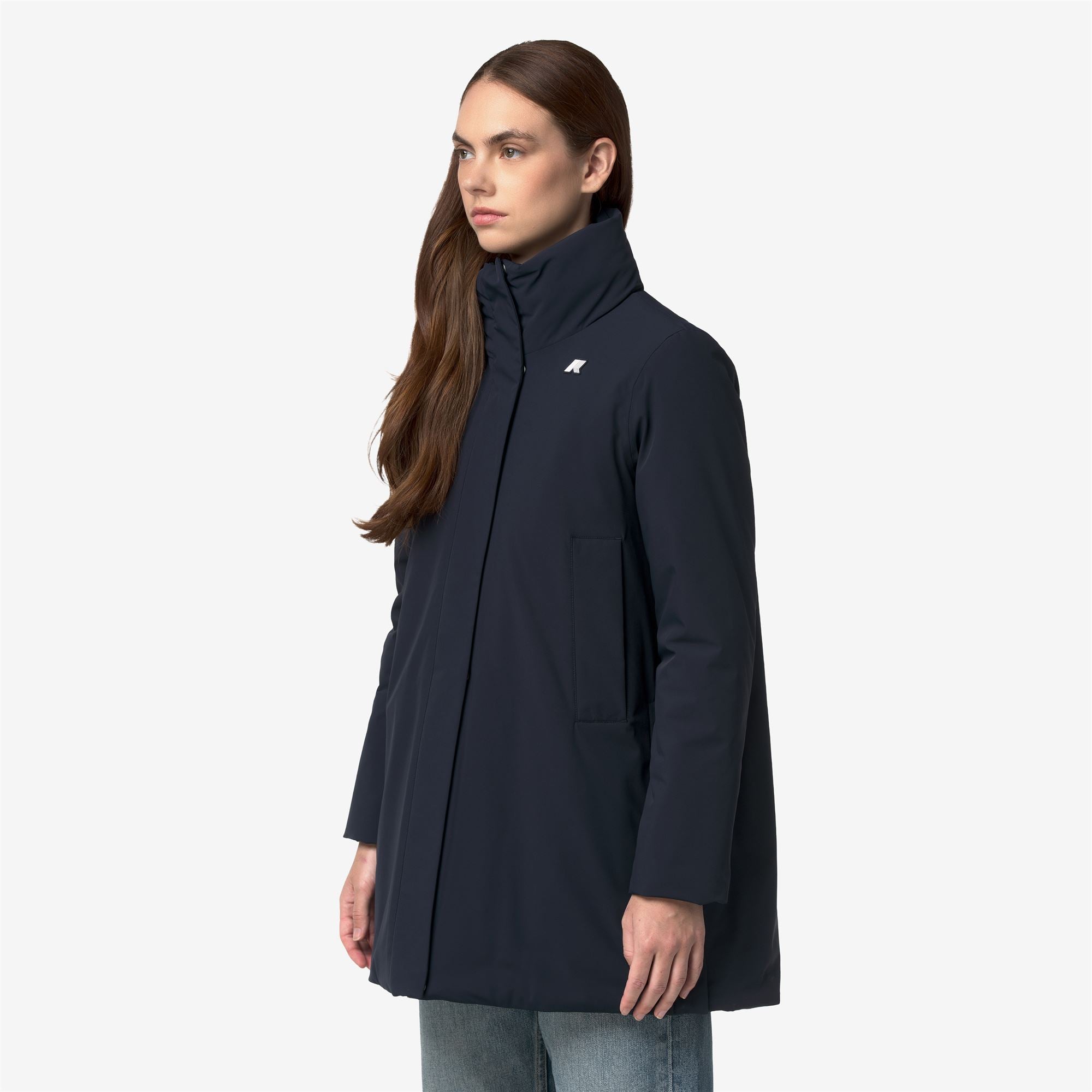 k-way-marla-st-warm-veste-femme-blue-depth image 2
