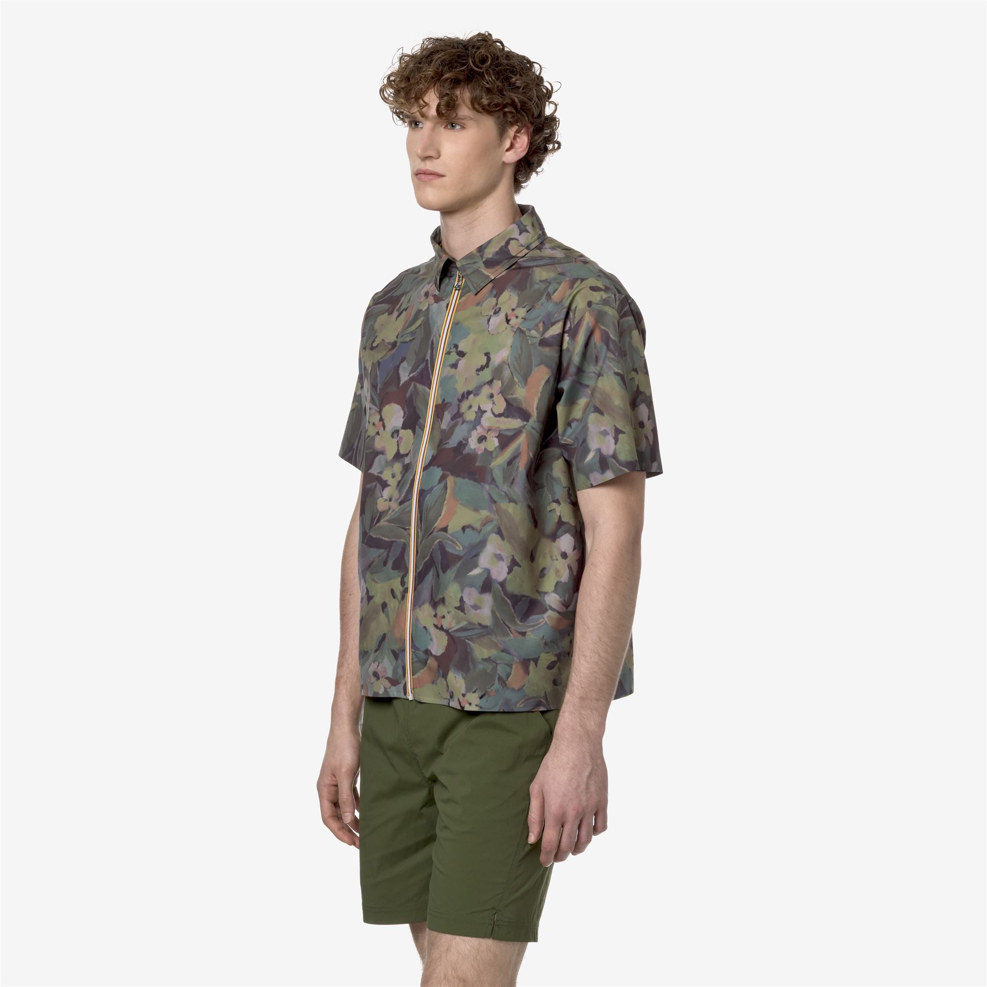 k-way-liconcy-graphic-veste-courte-homme-floral-summer-graphic image 2