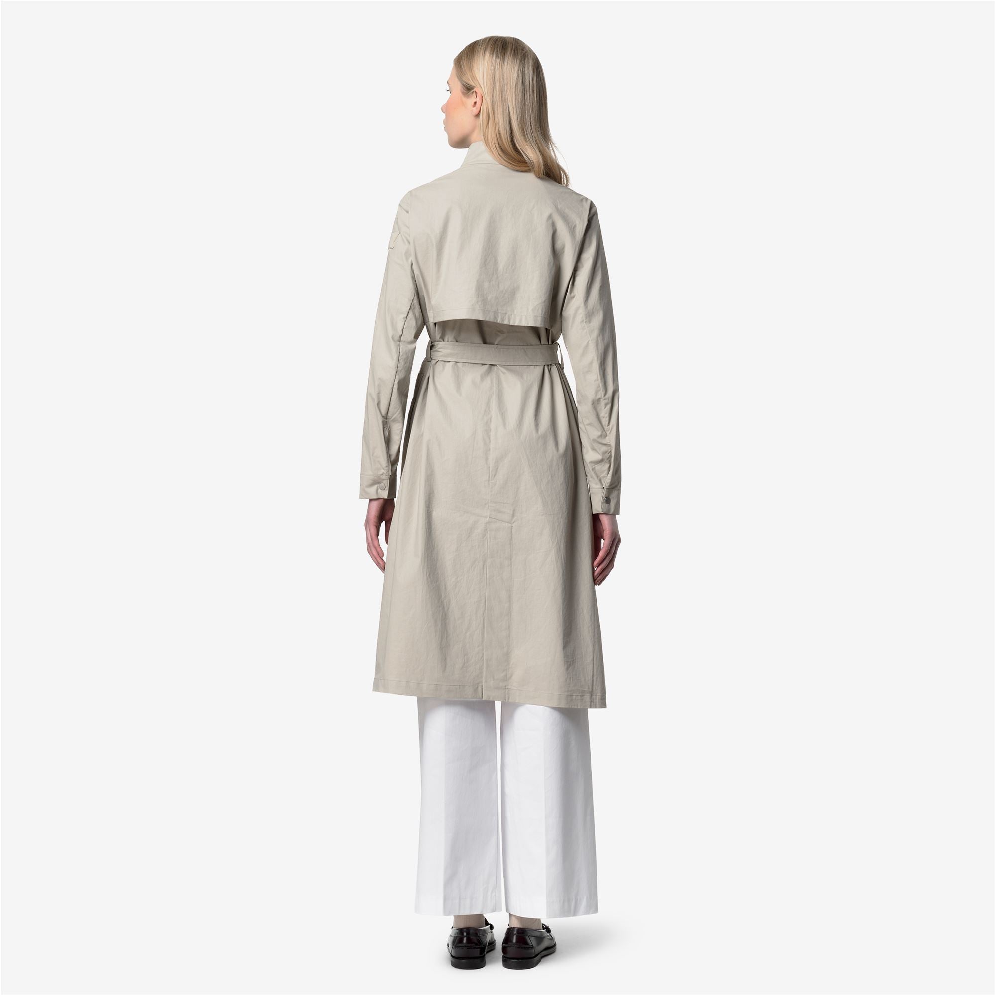 k-way-horien-natural-blend-veste-longue-femme-beige-lt-combo image 3