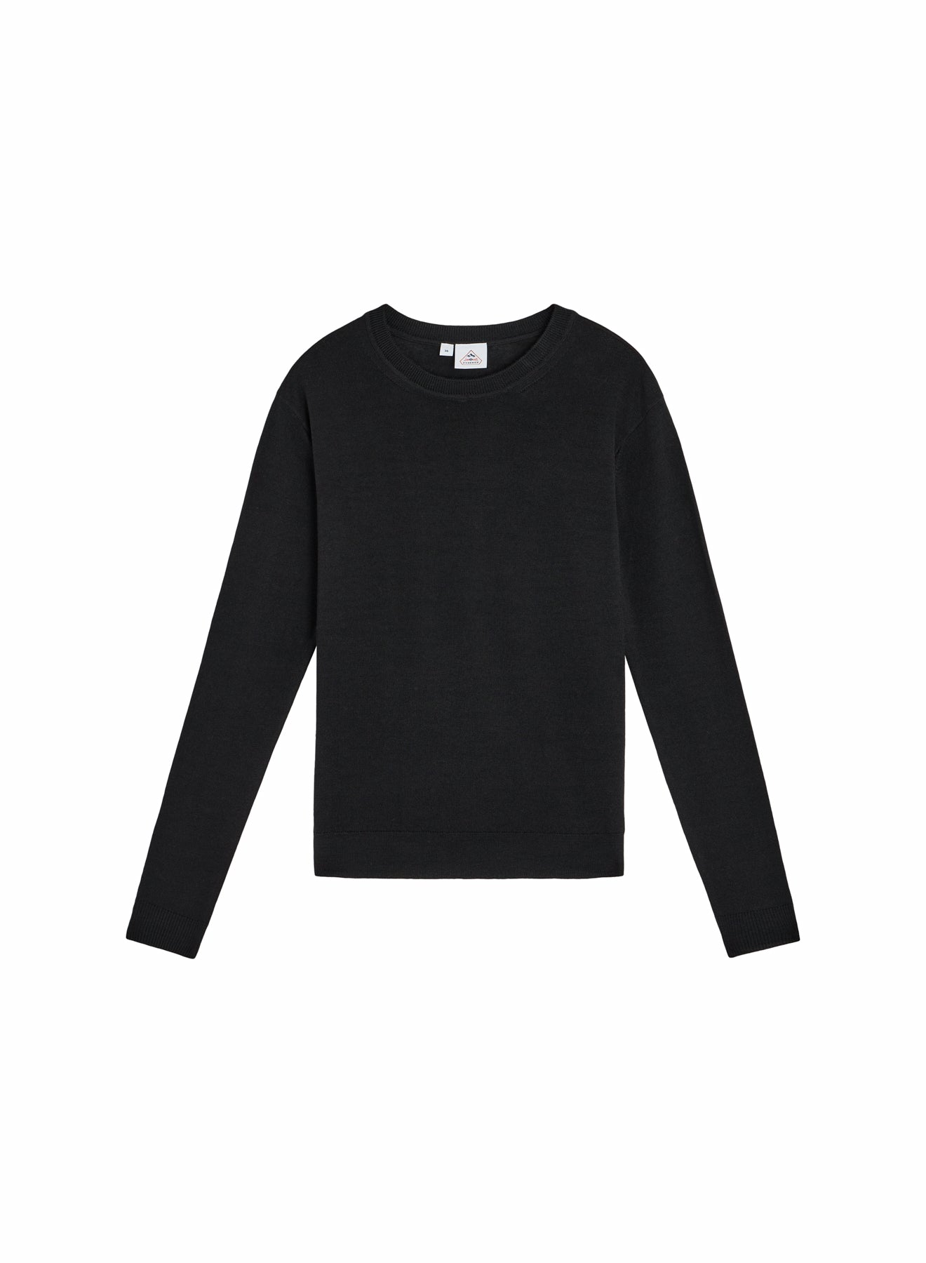 pull-fin-col-rond-femme-pyrenex-mysig-noir-en-laine-m-rinos image 4