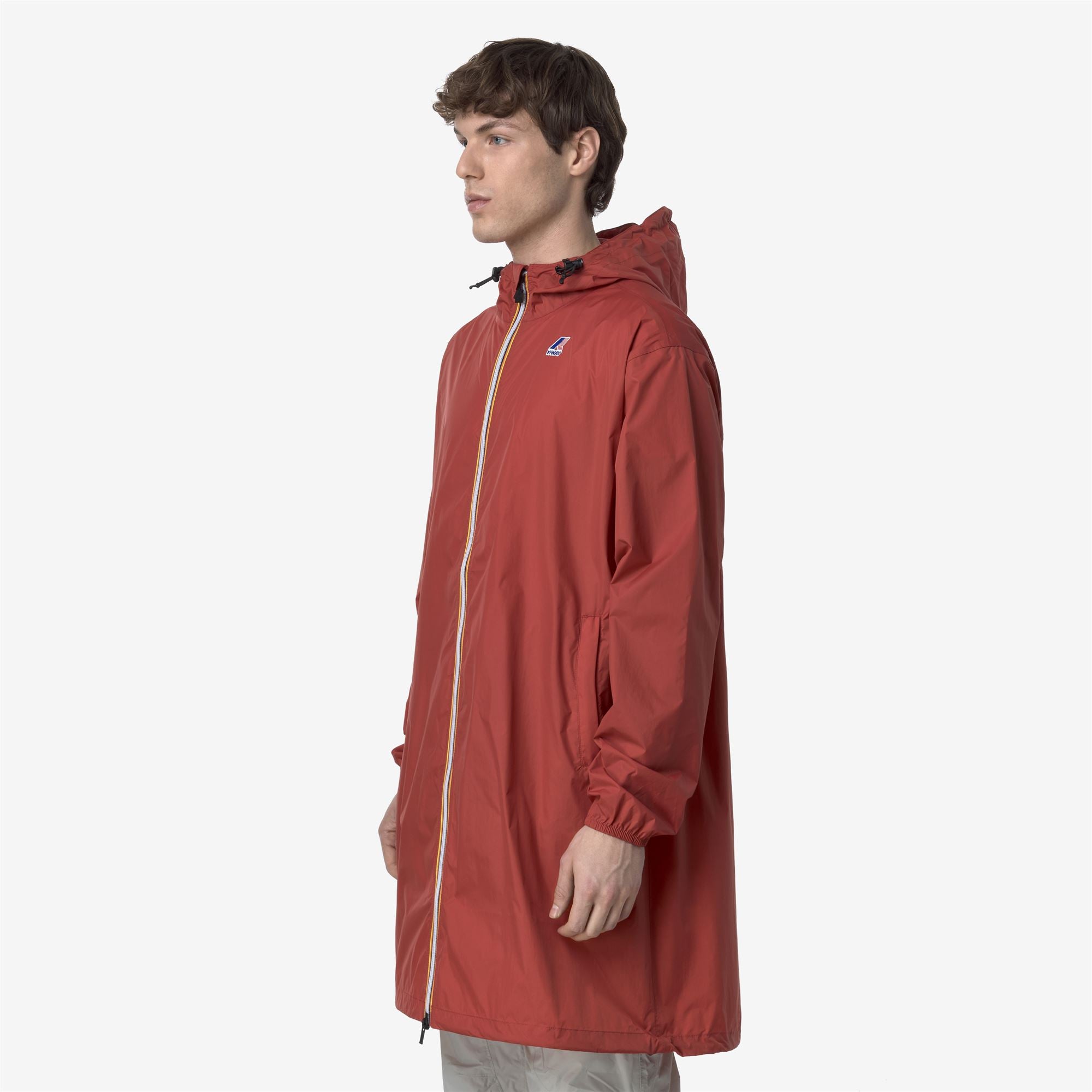 k-way-le-vrai-4-0-eiffel-east-veste-longue-unisexe-red-jasper image 3