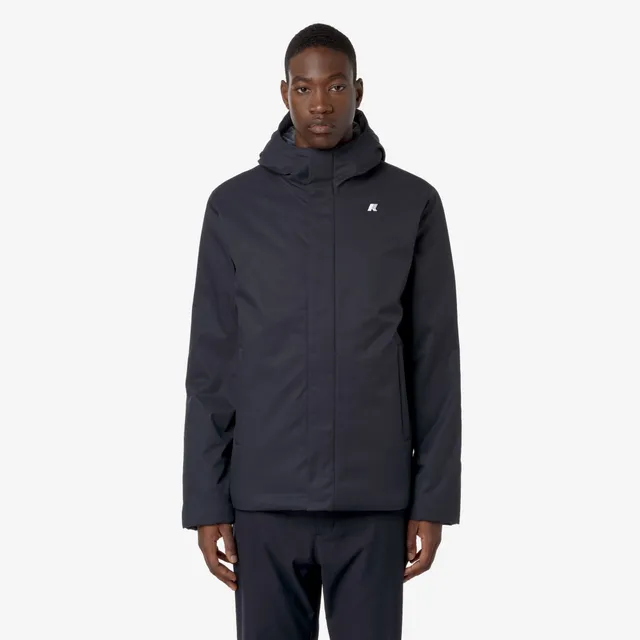 k-way-jacko-twill-marmotta-veste-courte-homme-blue-d-blue-a image 1