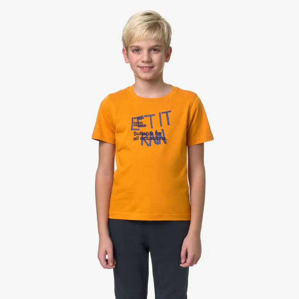 k-way-p-odom-let-it-rain-t-shirt-gar-on-orange-md image 1