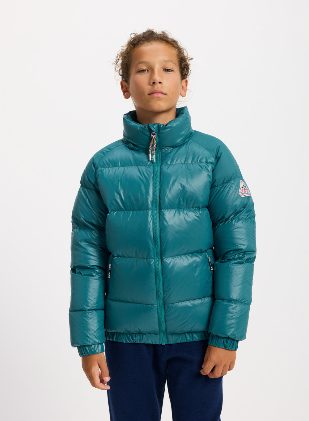 pyrenex-vintage-mythic-doudoune-enfant-bleu-turquoise-unisexe image 2